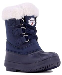 Nautica Boys Waterproof Duck Boot Winter Shoe Big Kid-Little Kid-Toddler-Ayce Toddler-Navy Size-10