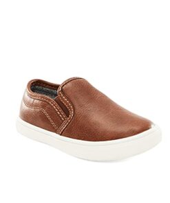 Simple Joys by Carter’s Boy’s Jack Sneaker, Brown, Numeric_10 Toddler