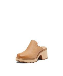 Sorel Women’s Hi-Line Heel Mule Boots – Tawny Buff, Canoe – Size 7.5