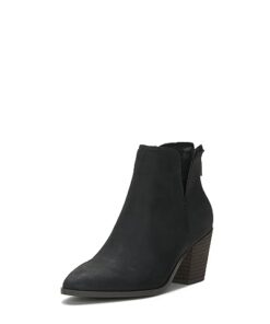 Lucky Brand Women’s Beylon Bootie Ankle Boot, Black, 11