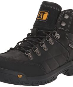 Cat Footwear Men’s Threshold Waterproof Soft Toe Work Boot, Black, 10