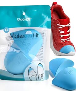 Shoolex Shoe Filler for Too Big Shoes Men/Women Toe Cushion Insert to Make Shoes Fit Tighter Memory Foam Shoe Size Reducer for Sport Dress Casual High Heels and Boots X Large