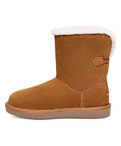 Koolaburra by UGG NALIE Short Fashion Boot, Chestnut, 1 US Unisex Little Kid