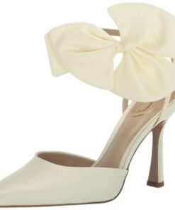 Sam Edelman Women’s Halie Pump, Pearl Ivory, 9