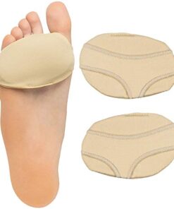 ZenToes Ball of Foot Pads Metatarsal Cushions for Metatarsalgia, Arthritis and Sesamoid Pain Relief 1 Pair (Large, Women 8-10, Men 9-11)