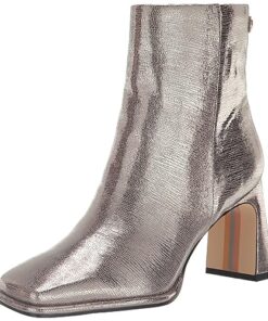 Sam Edelman Women’s Irie Ankle Boot, Silver, 8