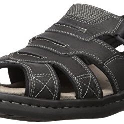 Dockers Men’s Searose Fisherman Sandal, Black, 15 Wide