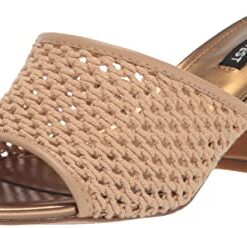 Nine West Women’s Galant Heeled Sandal, Natural 110, 6.5