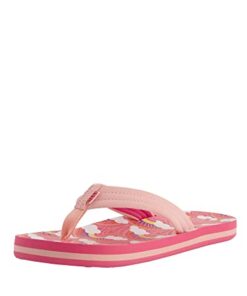 Reef Kids Girls Sandals, Kids Ahi, Rainbows And Clouds, 4