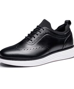 Bruno Marc Men’s Dress Sneakers Oxfords Casual Formal Business Wingtip Brogue Shoes,Black,Size 10,SBOX2326M