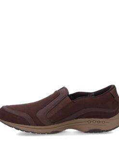 Easy Spirit Women’s Thallow2 Loafer Flat, Chocolate, 8