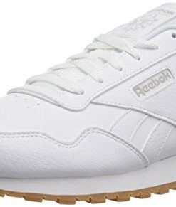 Reebok womens Classic Harman Run Sneaker, White/Gum, 6 US