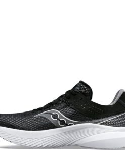 Saucony Men’s Kinvara 14 Sneaker, Black/White, 10