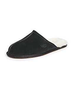 UGG Men’s Scuff Slipper, Black, 11