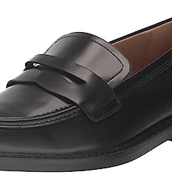 Sam Edelman Women’s Colin Loafer, Black Leather, 8