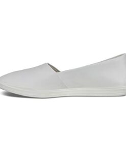 ECCO Women’s Simpil Loafer, White, 8-8.5