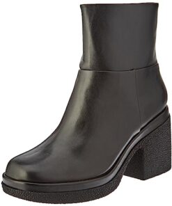 Amazon Essentials Women’s Platform Ankle Boot, Black, 7.5