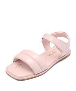 DREAM PAIRS Girls Sandals Cozy Open Toe Casual Summer Shoes SDSD2312K 3 Little Kid Pink