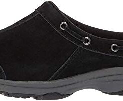 Easy Spirit Women’s TRAVELPORT26 Sneaker, Black 001, 9 Wide