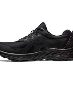 ASICS Men’s Gel-Venture 9 Running Shoes, 13, Black/Black