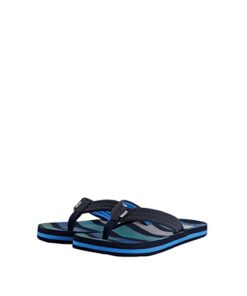 Reef Kids Boys Sandals, Kids Ahi, Deep Sea Stripes, 3