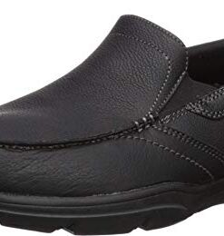 Skechers Men’s Relaxed Fit: Harper-Forde Slip-On Loafer, Black, 13 Extra ExtraWide US