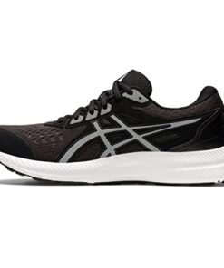 ASICS Men’s Gel-Contend 8 Running Shoes, 10.5, Black/White
