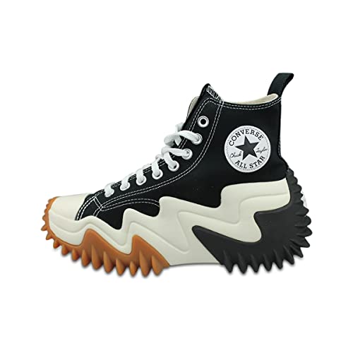 Converse Run Star Shoes Motion Canvas Platform Fashion Sneakers Runners (5 Mens / 6.5 Womens, Black/WHITEG/UMHONEY, Numeric_5)