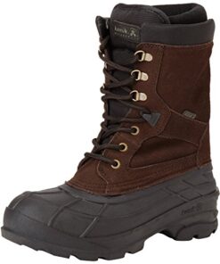 Kamik Men’s Nationplus Snow Boot,Dark Brown,11 M US