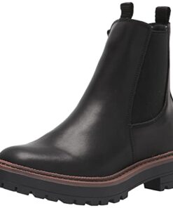 Sam Edelman Girls Laguna Mini Chelsea Boot, Black, 4 Big Kid