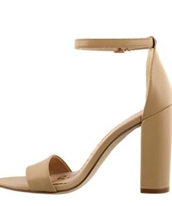 Sam Edelman Women’s Yaro Classic Dress Sandal, Classic Nude Leather, 8 Medium US