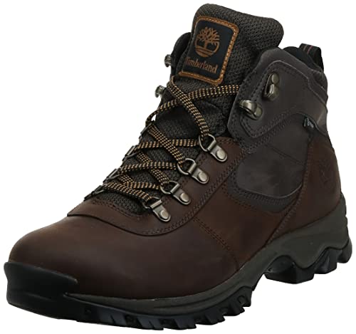 Timberland Men’s Anti-Fatigue Hiking Waterproof Leather Mt. Maddsen Boot, Brown, 11