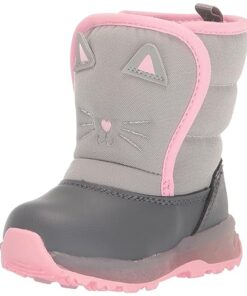 Carter’s Kids Rumi Boot, Grey, 6 US Unisex Toddler