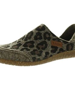 Taos Footwear Women’s Convertawool Tan Leopard Wool Clog 10-10.5 (M) US