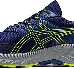 ASICS Men’s Gel-Venture 9 Running Shoes, 13 X-Wide, Peacoat/Safety Yellow