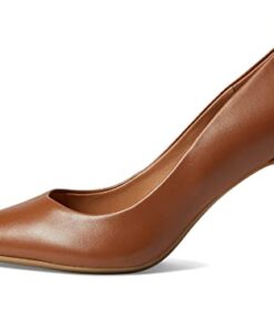 Calvin Klein Women’s Gayle Pump, Cognac 212, 8.5