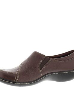 Clarks Women’s Ashland Lane Q Slip-On Loafer, Redwood, 10 M US