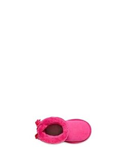 UGG Unisex-Child Bailey Bow Ii Boot, Berry, 6 Toddler