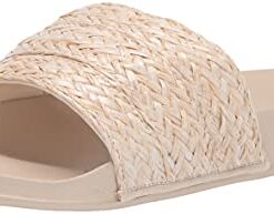 Roxy Women’s Slippy Jute Slide Sport Sandal, Cream 214, 9