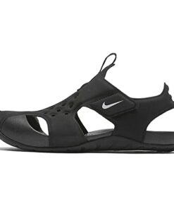 Nike Boy’s Sunray Protect 2 (Little Kid) Black/White 3 Little Kid M