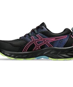 ASICS Women’s Gel-Venture 9 Shoes, 9.5 Wide, Black/HOT Pink