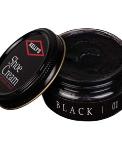 Kelly’s Shoe Cream – Professional Leather Shoe Polish – 1.5 oz – Black