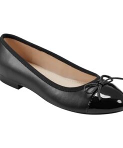 Marc Fisher Women’s Jodi Ballet Flat, Black 001, 6.5