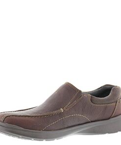 Clarks Men’s Cotrell Step Slip-on Loafer,Brown Oily,9 W US