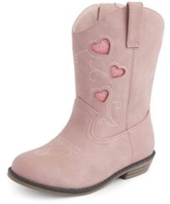 Gymboree, and Toddler Girls Cowgirl Boots,WESTERN LT PINK,11