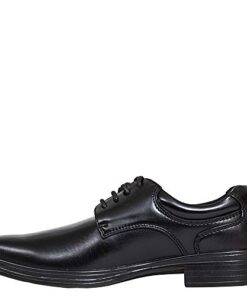 Deer Stags Boy’s Oxford, Black, 6 Big Kid