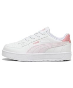 PUMA Caven 2.0 Sneaker, White-Whisp of Pink-Passionfruit, 1 US Unisex Little Kid