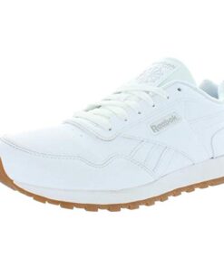 Reebok Women’s Classic Harman Run Sneaker, White/Gum, 10