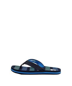 Reef Kids Boys Sandals, Kids Ahi, Deep Sea Stripes, 5