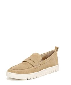 Vionic Uptown Women’s Slip-on Loafer Moc Casual Shoes Sand Suede – 8.5 Wide